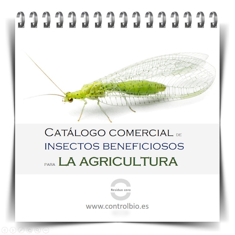 Catálogo comercial de insectos beneficiosos para la agricultura